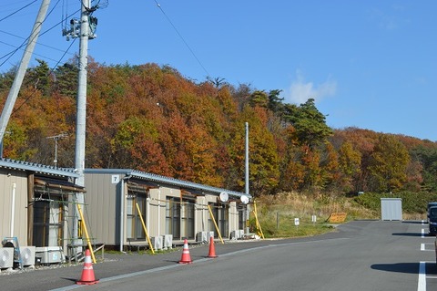 本宮市仮設住宅