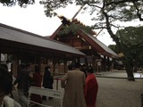 垣内参拝もだいぶ簡素化されてました