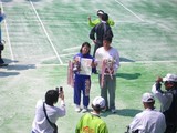 優勝した2人