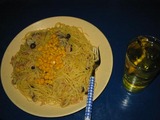 ツナとコーンのパスタ