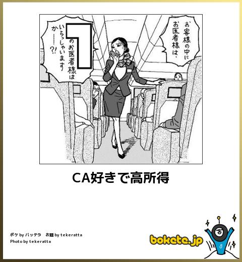 CA好きで高所得