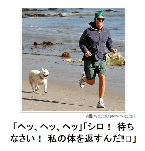 シロ! 待ちなさい! 私の体を返すんだ