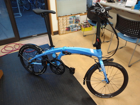 TERN VERGE N8 ライトブルー : サイクルショップ ワラガイ