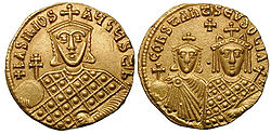 250px-Solidus-Basil_I_with_Constantine_and_Eudoxia-sb1703