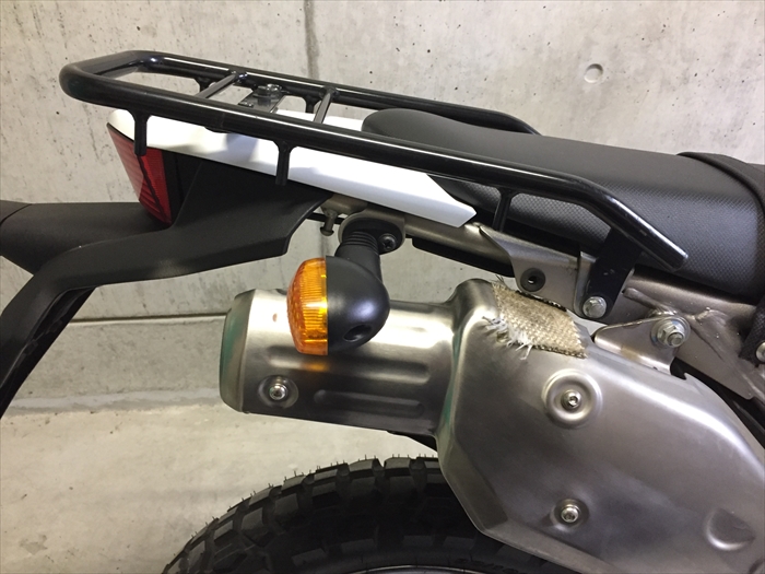 KLX125】リアキャリア装着! : わちゃわちゃわせう