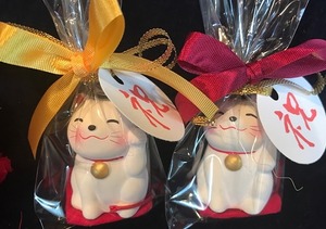 招き猫おみくじ名入れ