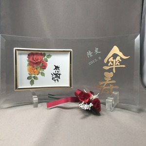 フォトフレーム名入れ