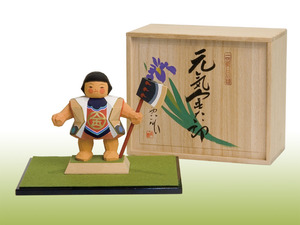 五月人形木彫伊予一刀彫り