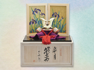 五月人形兜木彫一刀彫り