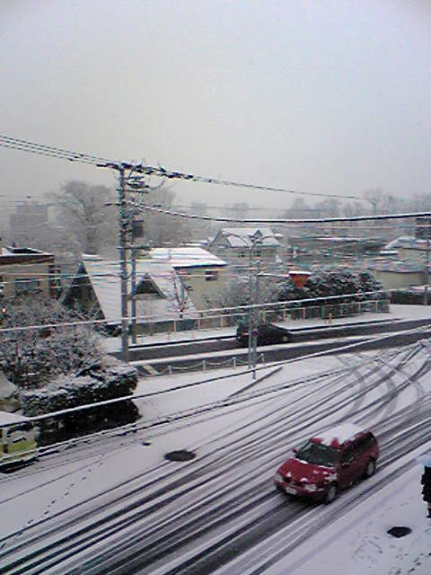 雪の朝
