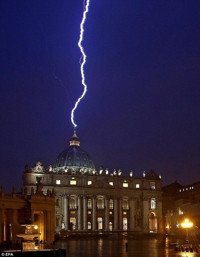 Lighting strikes