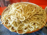 大トリプルラーメン 麺増し(麺)