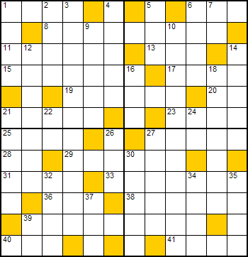 ヒント クロスワード 005 週刊英語クロスワードパズル