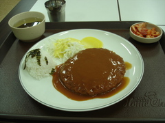 ［韓国の図書館食堂］チキンカツ
