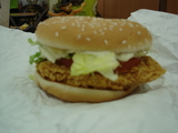 韓国マクドナルド・上海ホットチキンバーガー
