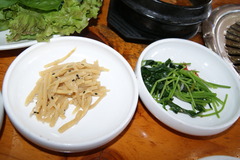 タケノコのナムル&山菜のナムル