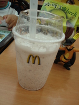 韓国マクドナルド・黒豆シェイク