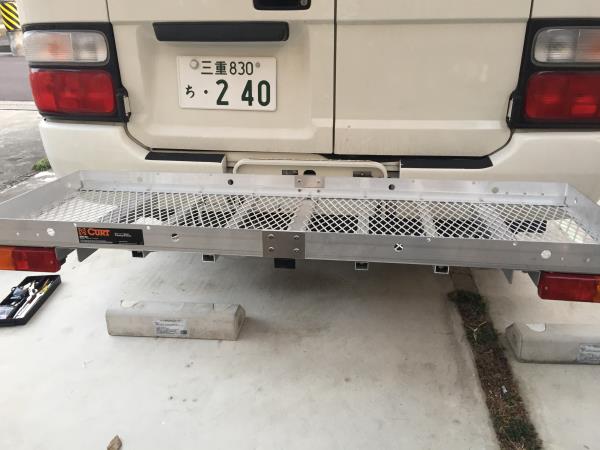 ヒッチキャリアの補強と改良 : 超ショートなblog（仮）