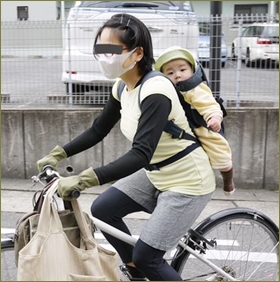 ウトが２歳になったばかりの子供をおんぶしてバイクに乗せようとした。慌てて止めたら「これくらいで」「嫁子は神経質」扱いされた