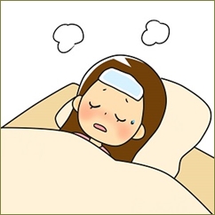 実家にいる時に嫁から「熱が出てしんどい」とメール。「無理せず寝てな。俺は実家で夕食食べてくるから」ってメールしたんだけどまずかったかな