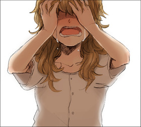 泣く10
