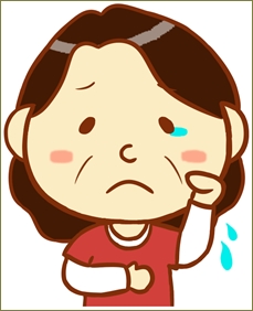 泣く1