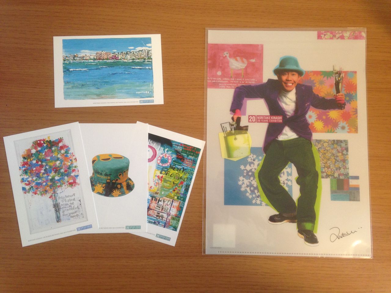 とんねるず 木梨憲武 直筆サイン色紙