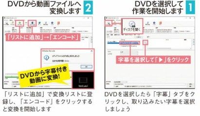 複数の字幕がある場合は選択できる