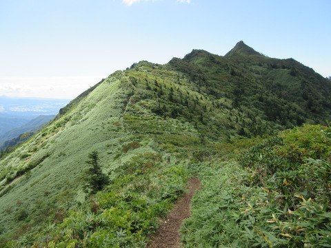 IMG_3806剣ヶ峰への稜線