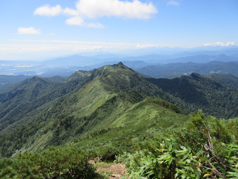 IMG_3794剣ヶ峰山への稜線