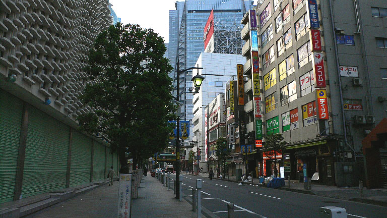 夜明けの新橋