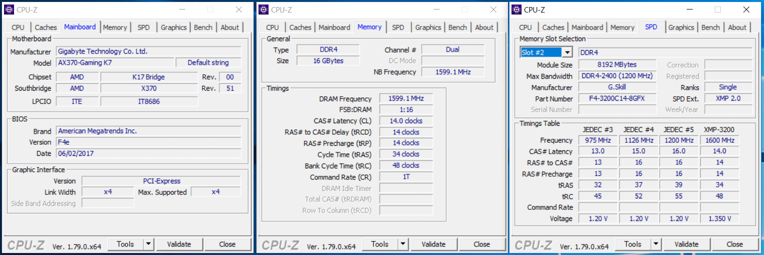 G.Skill FLARE X_XMP3200_GIGABYTE_K7