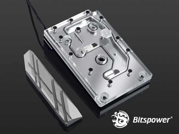 Bitspower MonoBlock ASROCK X399M Taichi RGB-Nickel (2)