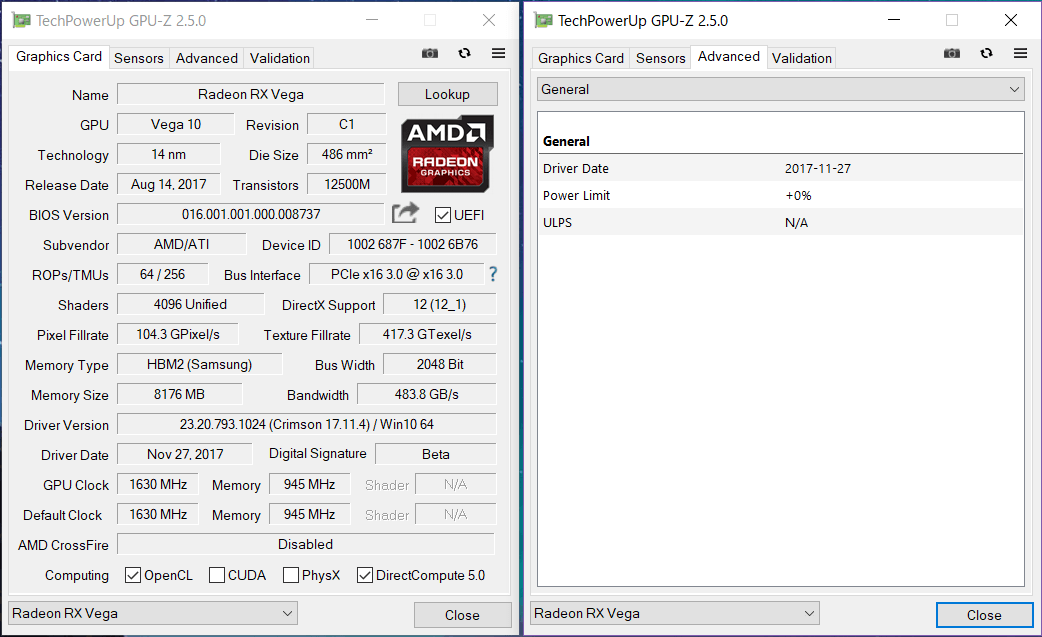 Radeon RX Vega 64 Limited Edition_GPU-Z (1)