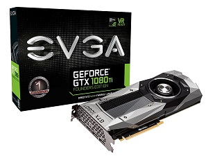 EVGA GeForce GTX 1080 Ti FOUNDERS EDITION (11G-P4-6390-KR)