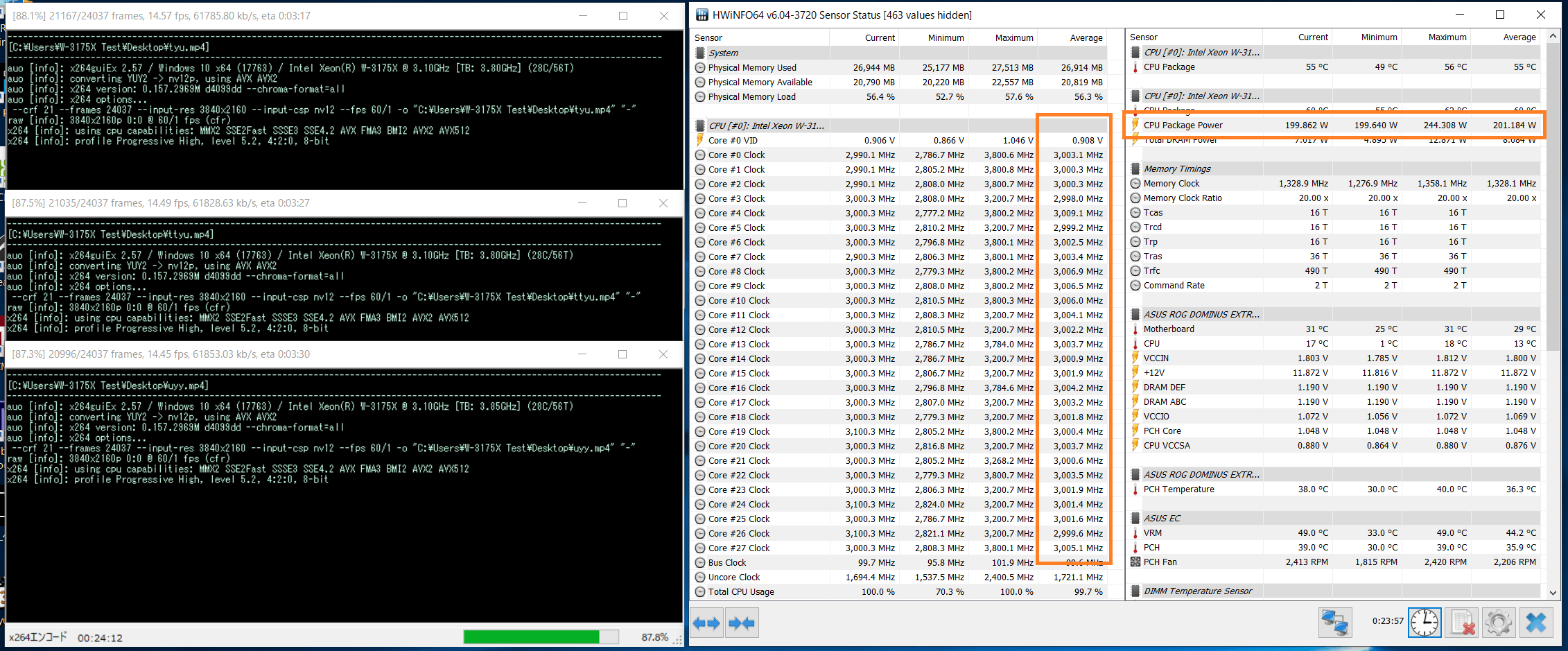Intel Xeon W-3175X_PL1-200W