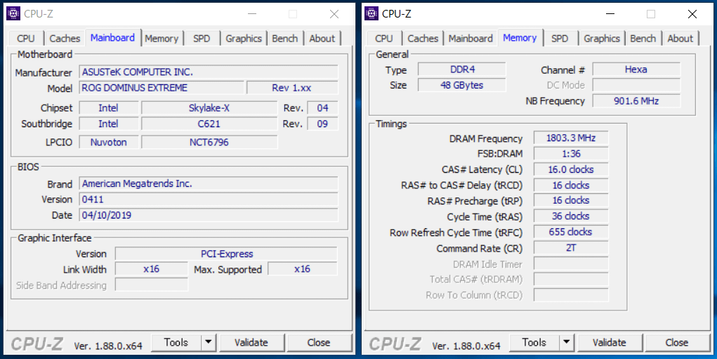 Intel LGA3647(C621)_CPU-Z