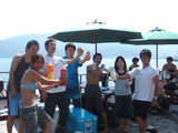 アフターはBBQ!