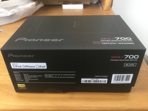 Pioneer XPA-700 レビュー : みんなの!!ぽたおでお記