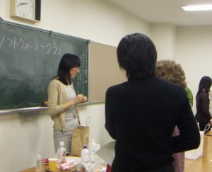 質問で行列が出来ました