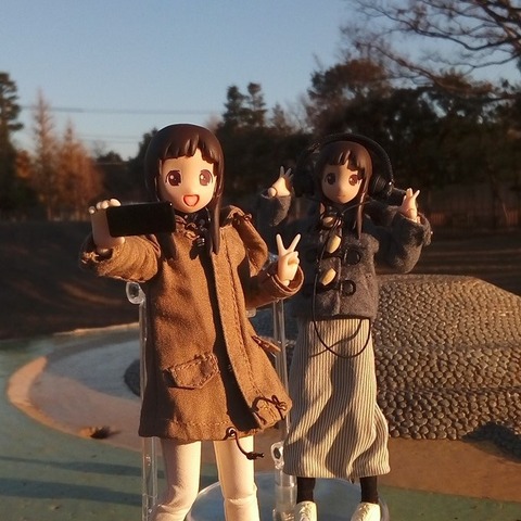 夕暮れ!
