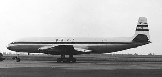 DH_Comet_1_BOAC_Heathrow_1953