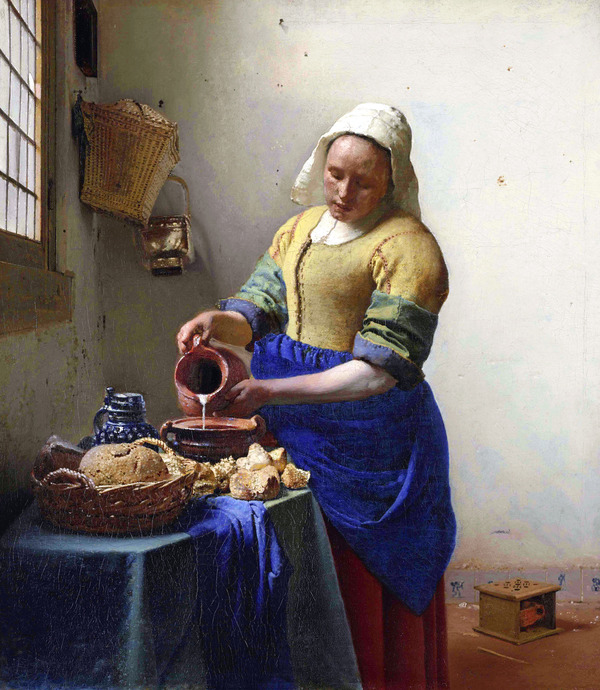 Johannes_Vermeer_-_De_melkmeid