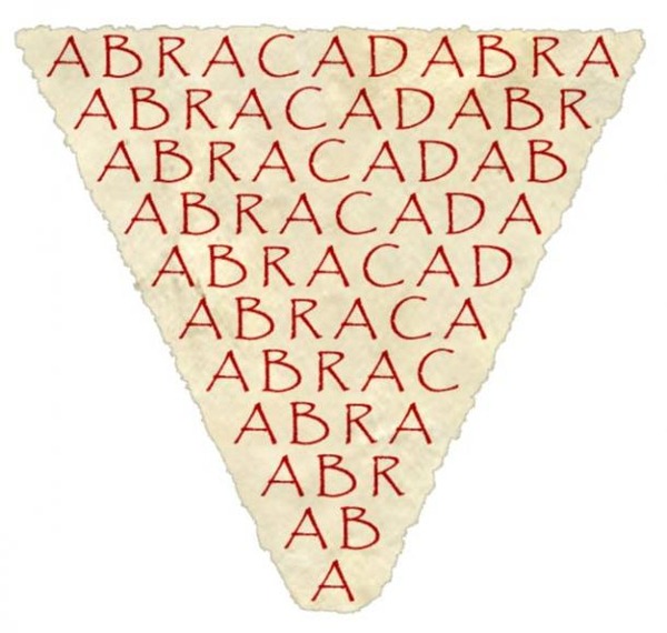 Abracadabra-triangle