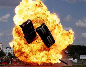 爆発-