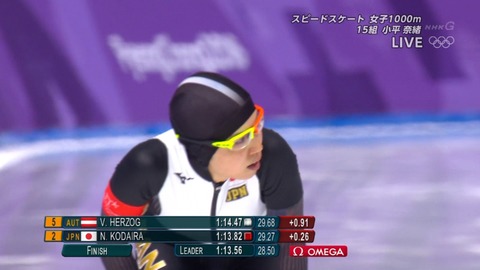 小平、銀メダル01