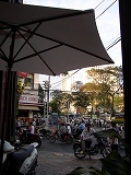 バクダンCAFEより望む