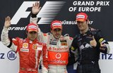 wwe F1ヨーロッパ表彰台