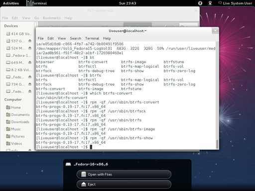 btrfs