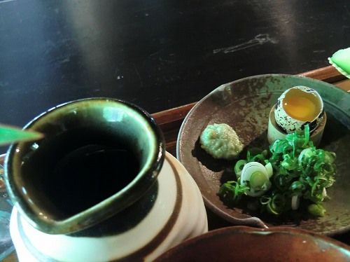 日本一おかき処 播磨屋本店 生野総本店 母屋レストラン〔つけつゆ/薬味は青葱・山葵・鶉の卵〕 (12)
